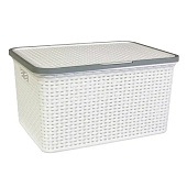 Ящик Артлайн 30л 460х345х245мм с крышкой С495