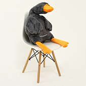 Мягкая игрушка Гусь, 110 см, серый, 9944785 Мягкая игрушка Гусь, 110 см, серый, 9944785