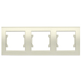 Рамка 3-м Бриллиант горизонт. сл. кость UNIVersal Рамка 3-м Бриллиант горизонт. сл. кость UNIVersal