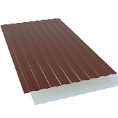  Профнастил  С8 2000х1200мм ЭКОНОМ RAL 8017 0,4мм шоколадно-коричневый 
