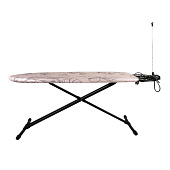Гладильная доска Haushalt P HP1T/F flowers, термопластик, тефлон 122х40 Гладильная доска Haushalt P HP1T/F flowers, термопластик, тефлон 122х40