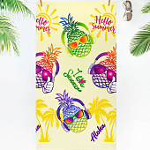 Полотенце 75х150 пляжное Солнечный Остров вафля Полотенце 75х150 пляжное Солнечный Остров вафля