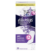  Ежедневные гигиенические прокладки ALWAYS ароматизированные Незаметная защита Удлиненные Duo 28шт 