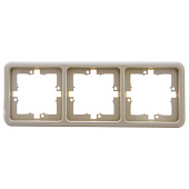 С130-003 Рамка 3М бежев GUSI /Москва С130-003 Рамка 3М бежев GUSI /Москва