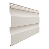 Сайдинг Docke STANDARD Корабельный брус, Пломбир 3000х230мм Сайдинг Docke STANDARD Корабельный брус, Пломбир 3000х230мм