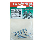 Саморезы универсальные оцинкованные ШУц 3,5х50мм, потайная голова, 7шт Саморезы универсальные оцинкованные ШУц 3,5х50мм, потайная голова, 7шт