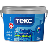  Краска моющаяся для стен и потолков Текс Профи База D 1,8л 