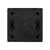 Розетка компьютерная накладная RJ45 cat 5e, цвет черн. бархат, Lezard LETO Розетка компьютерная накладная RJ45 cat 5e, цвет черн. бархат, Lezard LETO