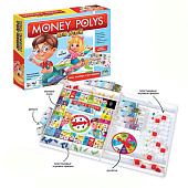  Игра настольная экономическая Money Polys для детей  4505536 