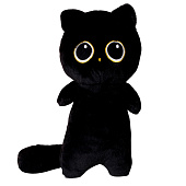 Мягкая игрушка "Кот", 30 см, цвет чёрный   9689605