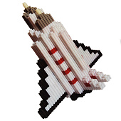 Конструктор Истребитель, 1260 деталей Конструктор Истребитель, 1260 деталей