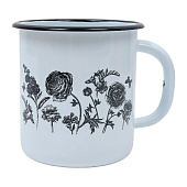 Кружка эмалированная Je t’aime 1,0л 1с3с Кружка эмалированная Je t’aime 1,0л 1с3с