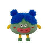 Игрушка мягкая Монстрик-девочка, 35х12х35 см, мятный+синий, 2312614002-1