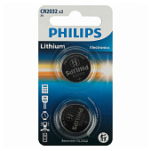 Батарейка CR2032 Lithium 2шт Philips Батарейка CR2032 Lithium 2шт Philips