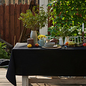  Скатерть (саржа) 146х220 Этель Home чёрный 10472195 