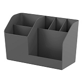  Подставка настольная ErichKrause Submarine Classic серая, пластиковая, 61596 