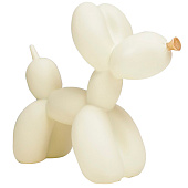 Фигурка полистоун «Воздушный шарик: собачка с золотым носиком», сливочный, 7.5?20.5?17.5 см Фигурка полистоун «Воздушный шарик: собачка с золотым носиком», сливочный, 7.5?20.5?17.5 см