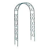 Арка разборная 250х120х38 см 'Узорная широкая' зеленая А1105 Арка разборная 250х120х38 см 'Узорная широкая' зеленая А1105