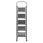 Стремянка стальная 5 ступеней, широкие, высота платформы 116см, макс.нагр. 120(150)кг Сибртех Стремянка стальная 5 ступеней, широкие, высота платформы 116см, макс.нагр. 120(150)кг Сибртех