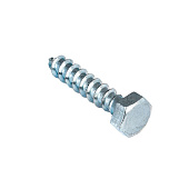  Болт сантехнический оцинк. DIN 571 10х 60 (2 шт) 