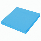  Блок самоклеящийся (стикеры) BRAUBERG НЕОНОВЫЙ 76х76мм, 90 листов, голубой, 111348 