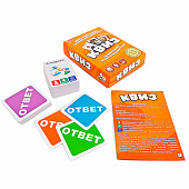 Игра настольная "Квиз. Происхождение слов", с карточками Игра настольная "Квиз. Происхождение слов", с карточками