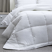 Одеяло 200х220 стеганое двухстороннее Comby Cotton Белый