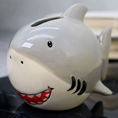 Копилка керамическая Акула/Shark Копилка керамическая Акула/Shark