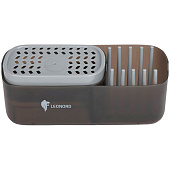  Диспенсер для моющего средства с держателем для губки и органайзером Sauber 105851 Leonord 