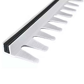  Крепеж алюм. 8-12мм для  Т-образного стыка 0,9 с рез. вставкой 