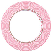  Лента клейкая двусторонняя AVS SCH-014 12 mm x 5 m вспененная основа (белая) 