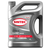 Масло моторное SINTEC Luxe 5000 п/с 10W40 SL/CF A3/В4 5л Масло моторное SINTEC Luxe 5000 п/с 10W40 SL/CF A3/В4 5л