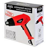  Фен технический  ТВ-180 (1800Вт,250/500л/мин,350/550грC) ELITECH 