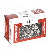 Заклепка вытяжная алюм/сталь 3,2х 8 (100 шт) Заклепка вытяжная алюм/сталь 3,2х 8 (100 шт)