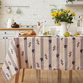  Скатерть (репс) 149х110 Этель Leaves 10283387 