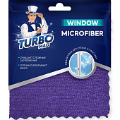 Салфетка для мытья окон TURBOMAG WINDOW микрофибра 270г/м2, 30х30 см, 1 шт. Салфетка для мытья окон TURBOMAG WINDOW микрофибра 270г/м2, 30х30 см, 1 шт.
