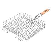  Решетка для барбекю Helios 61х34х31 см (HS-NZ-45JJ) 