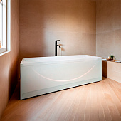  Ванна акриловая Vista 170х75х57см глубина 43см без каркаса без экрана МетаКам 