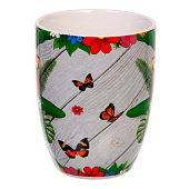 Кружка керамическая 350мл "Экзотические птицы" 323-0556