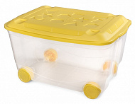  Ящик для игрушек на колесах 45л Пластишка 431306201 