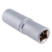 Головка торцовая (1/2")FLANK удлиненная, 17мм, ЗУБР Головка торцовая (1/2")FLANK удлиненная, 17мм, ЗУБР