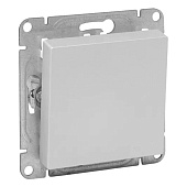  Выключатель встраиваемый 1 клавиша, цвет алюминий, EKF Эпика 