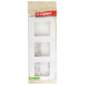 Рамка 3-м ETIKA бел. Leg 672503 Рамка 3-м ETIKA бел. Leg 672503