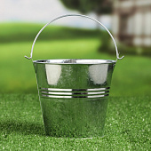 Кашпо "Ведерко" 1,1л 13,5х13,5х11,5см 2869684 Кашпо "Ведерко" 1,1л 13,5х13,5х11,5см 2869684