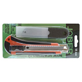 Нож усиленный сегментное лезвие 18 мм Jober профи с набором лезвий 10 шт Нож усиленный сегментное лезвие 18 мм Jober профи с набором лезвий 10 шт