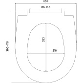 Сиденье для унитаза полипропилен 001 001PP00i31 Iddis Сиденье для унитаза полипропилен 001 001PP00i31 Iddis