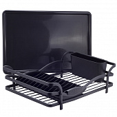 Сушилка для посуды, алюминиевая 46,5х32х13,5 см, 100402 Сушилка для посуды, алюминиевая 46,5х32х13,5 см, 100402