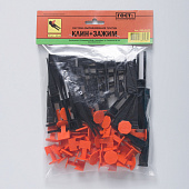 СВП Комплект Клин+Зажим "Флажок" 1,4 мм 40+40шт СВП Комплект Клин+Зажим "Флажок" 1,4 мм 40+40шт