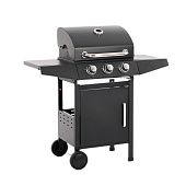  Гриль BBQ 110х110х48см газовый с крышкой на колесах арт.2025-2814 Код276667 