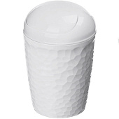 Контейнер для мусора 1л d11,2см h17,5см "Tule" настольный, св-серый 9364367 Контейнер для мусора 1л d11,2см h17,5см "Tule" настольный, св-серый 9364367